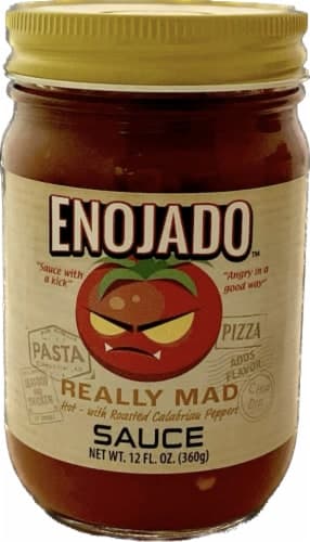 Enojado Really Mad Roasted Calabrian Peppers Pizza & Pasta Sauce