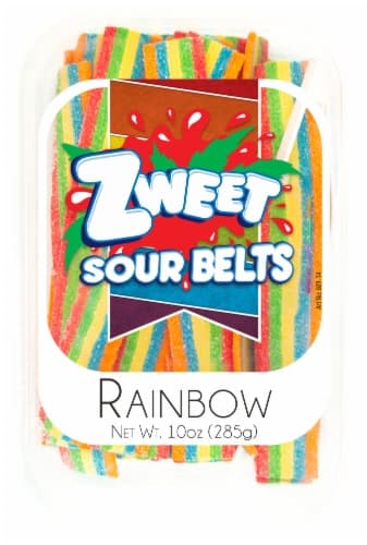 Zweet Rainbow Sour Belts Candy