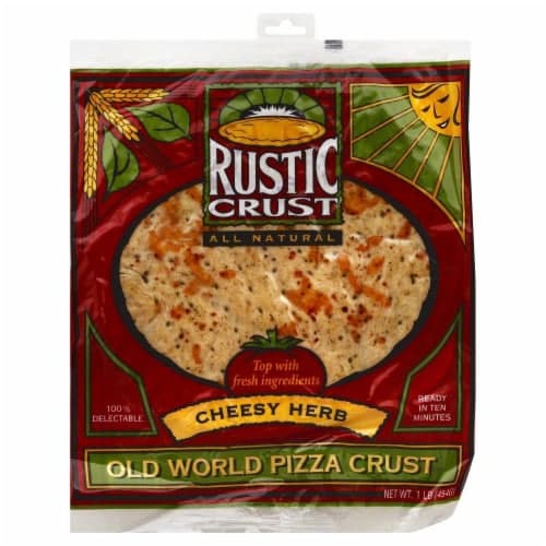 Rustic Crust Cheesy Herb Old World Pizza Crust