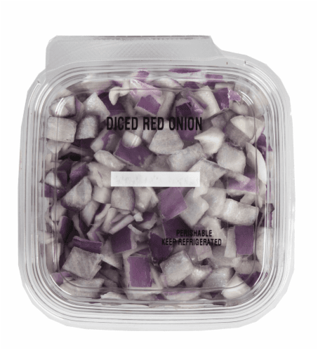 Crazy Fresh Diced Red Onion