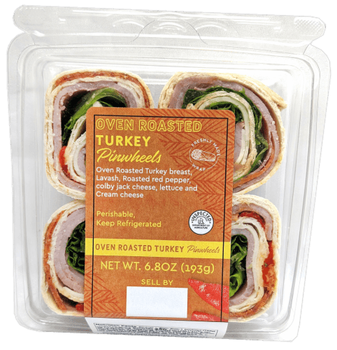 Crazy Fresh Oven Roasted Turkey Pinwheel