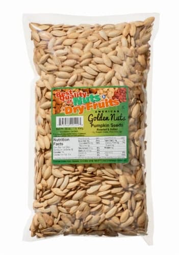 American Golden Nuts Roasted & Salted Pumpkin Seeds