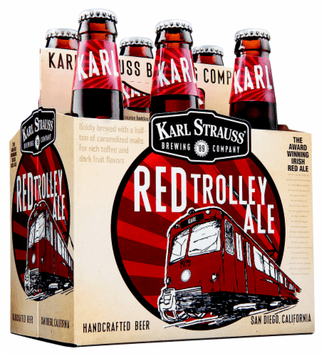 Karl Strauss Red Trolley Beer Bottles