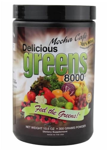 Greens World Inc.  Delicious Greens 8000   Mocha Cafe