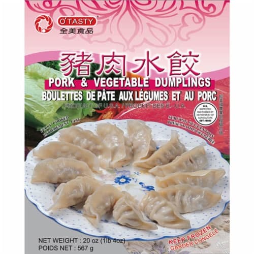O'Tasty Pork & Vegetable Dumplings