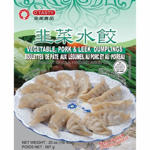 O'Tasty Vegetable Pork & Leek Dumplings