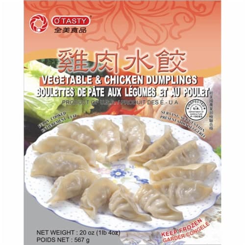 O'Tasty Vegetable & Chicken Dumplings
