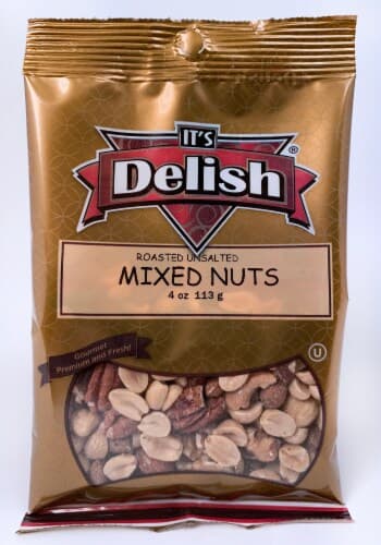 It'S Delish Roasted Unsalted Mixed Nuts