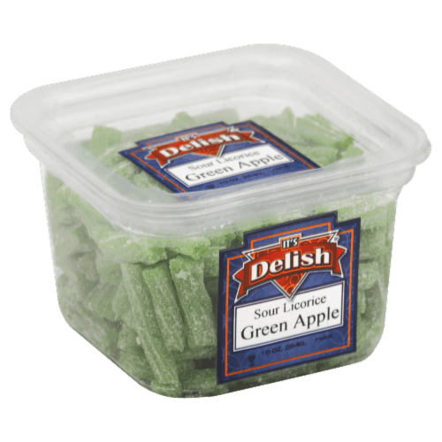 It'S Delish Green Apple Sour Licorice