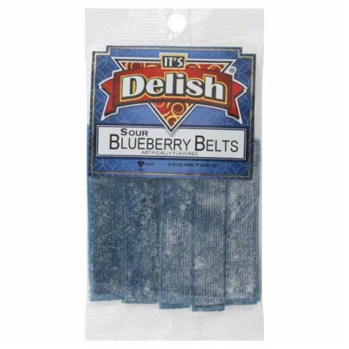 It'S Delish Sour Blueberry Belts