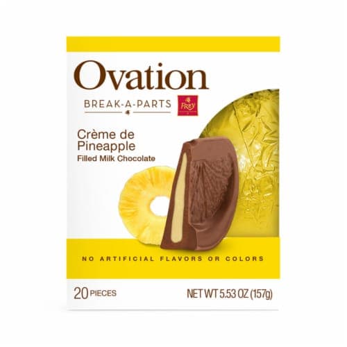 Ovation Break-A-Partsholiday Creme De Pineapple Filled Milk Chocolate