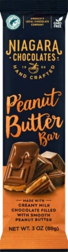 Niagara Chocolates Chocolate Peanut Butter Bar