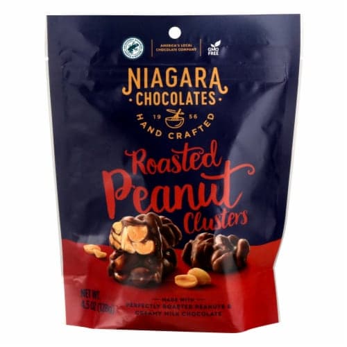 Niagara Chocolates Milk Chocolate Roasted Peanut Clusters