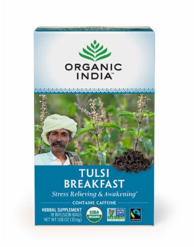 Organic India Tulsi Breakfast Herbal