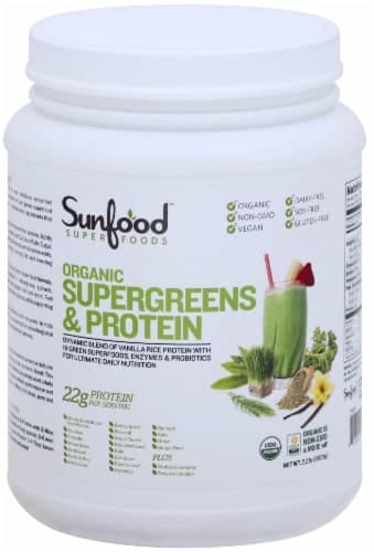 Sunfood Supergreens & Protein