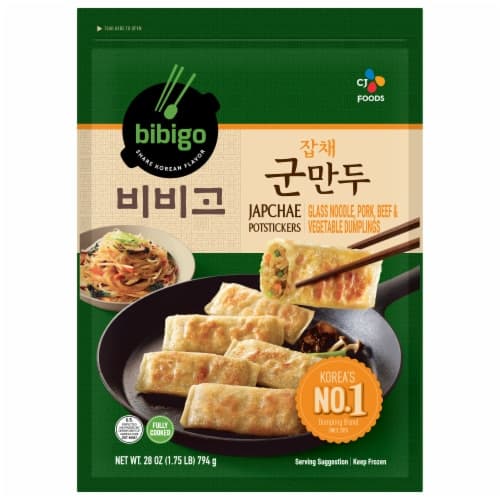 Cj Foods Bibigo Japchae Potstickers Pork, Beef & Vegetable Dumpling