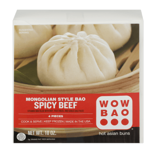 Wow Bao Spicy Beef Mongolian Style Bao