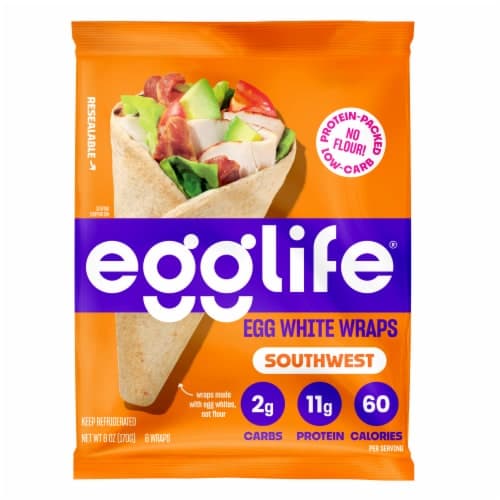 Egglife Southwest Egg White Wraps