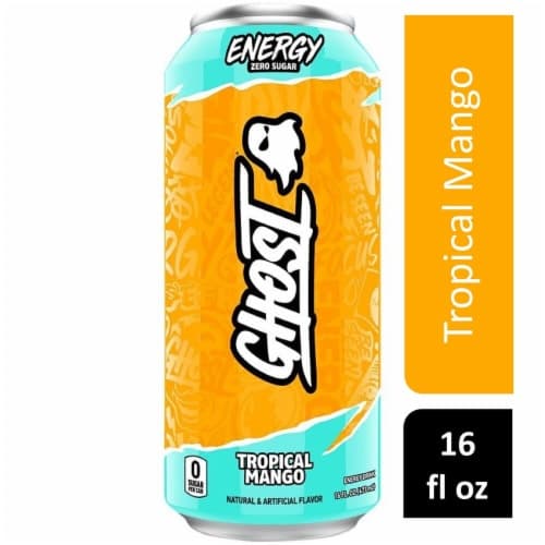 Ghost Tropical Mango Energy Drink In Can