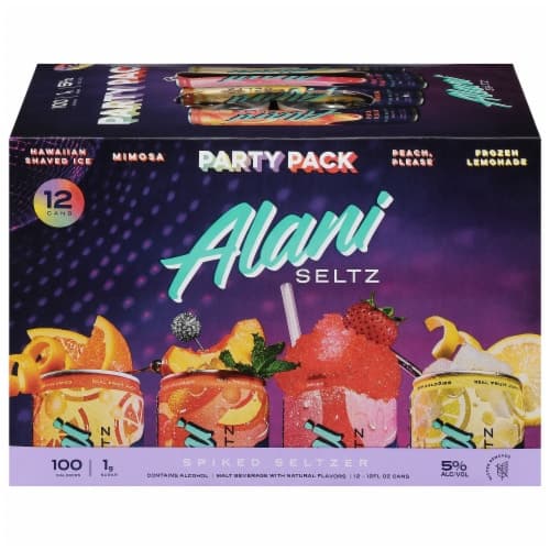 Alani Nu Spiked Seltzer Variety In Cans