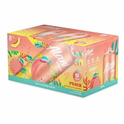 Alani Nu Peach Sparkling Water