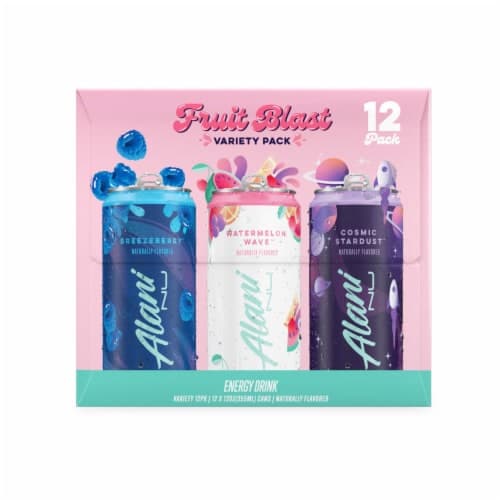 Alani Nu Energy Fruit Blast Energy Drink Variety
