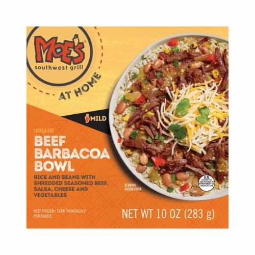 Moe'S Beef Barbacoa Bowl  Meal