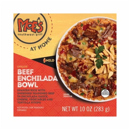 Moe'S Beef Enchilada Bowl  Meal