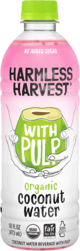 Harmless Harvest Organic Coconut Water With Pulp