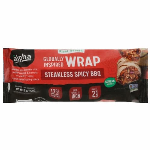 Alpha Plant-Based Steakless Spicy Bbq Wrap