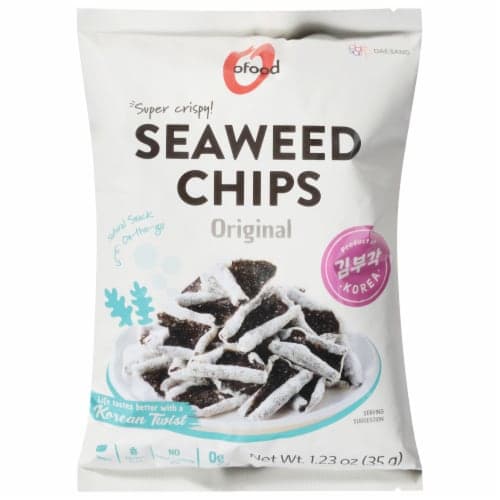 Ofood Plant Based Original Seaweed Chips
