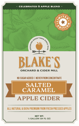 Blake'S Orchard & Cider Mill Salted Caramel Apple Cider