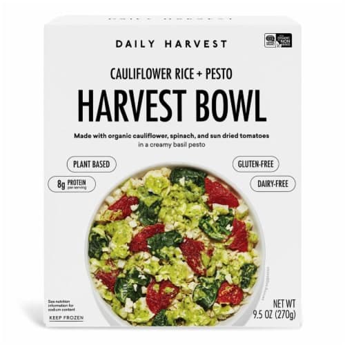 Daily Harvest Cauliflower Rice + Pesto Harvest Bowl