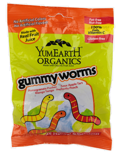 Yum Earth Organics Gummy Worms