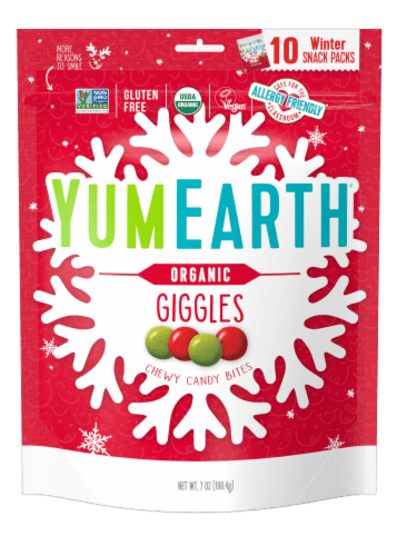 Yum Earth Organic Giggles Chewy Candy Bites