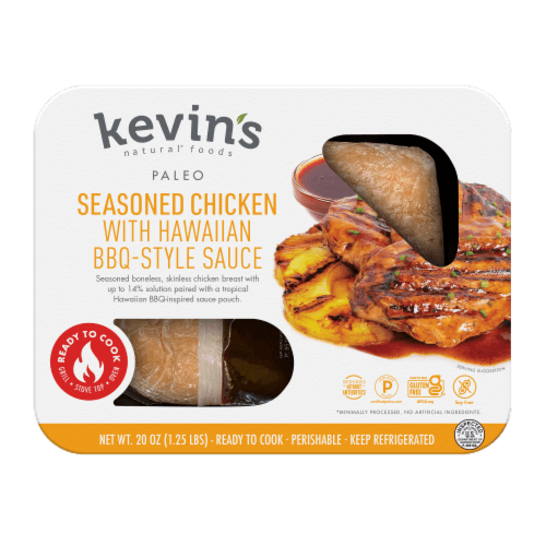 Kevins Chicken W/Hawaiian Bbq Style Sauce