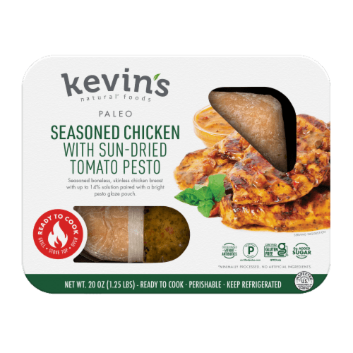 Kevins Seasoned Chicken W/Sundried Tomato Pesto