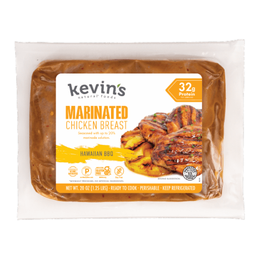 Kevin'S Natural Foods Marinated Chicken Breast Hawaiian Bbq Sauce