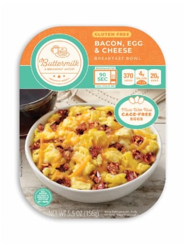Buttermilk Bacon Egg & Cheese Gluten Free Breakfast Bowl