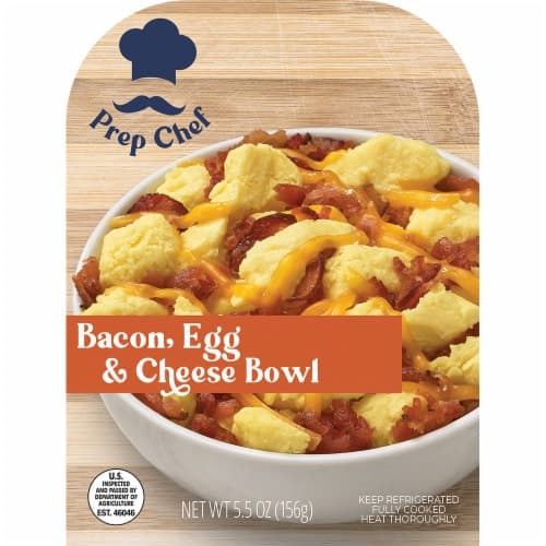 Prep Chef Bacon Egg & Cheese Bowl