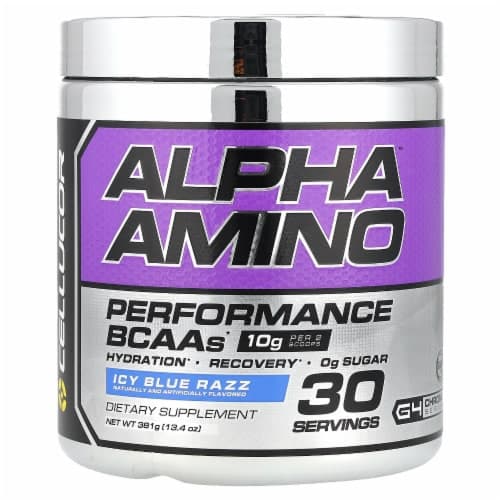 Cellucor  Alpha Amino Performance Bcaas   Icy Blue Razz