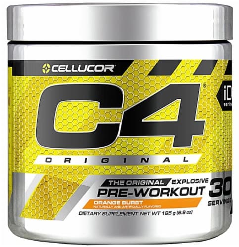 Cellucor  C4 Pre-Workout Explosive Energy   Orange Burst