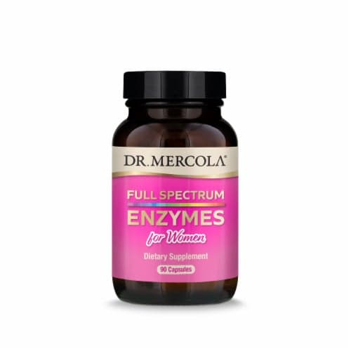 Mercola Full Spectrum Enzymes For Women Supplement Capsules