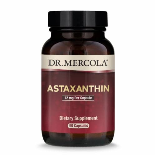 Mercola Organic Astaxanthin Supplement Capsules