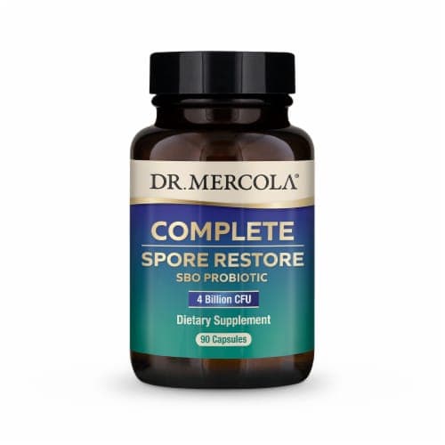 Mercola Complete Spore Restore Sbo Probiotic Supplement Capsules