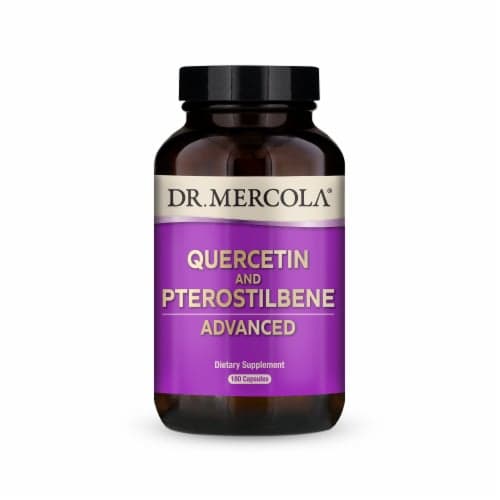 Dr. Mercola Quercetin And Pterostilbene Advanced Dietary Supplement Capsules