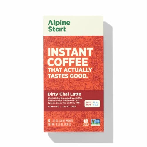 Alpine Start Non-Dairy Dirty Chai Latte Instant Coffee