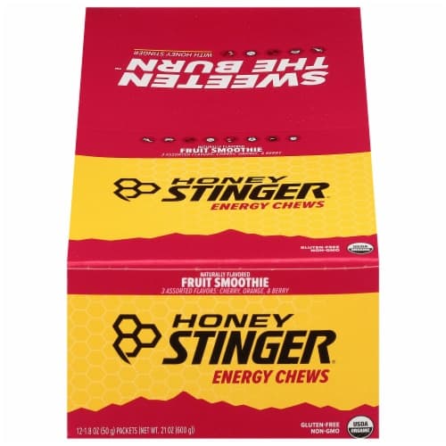 Honey Stinger Organic Fruit Smoothie Energy Chews