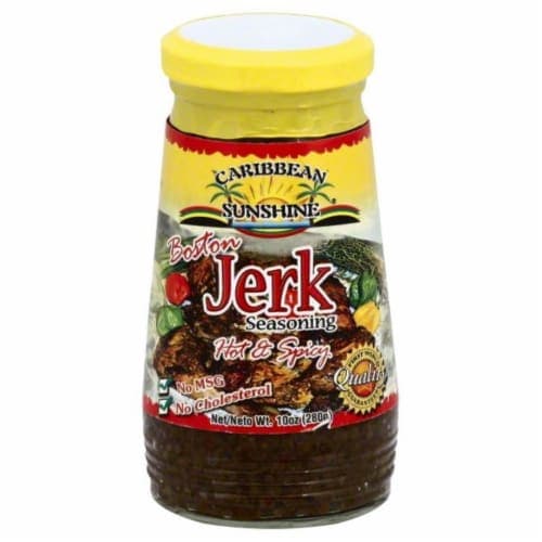 Caribbean Sunshine Hot & Spicy Boston Jerk Seasoning
