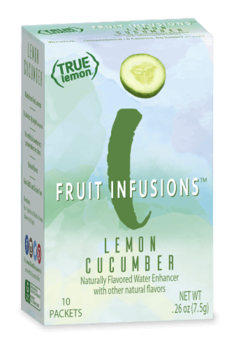 True Lemon Fruit Infusions Lemon Cucumber Water Enhancer